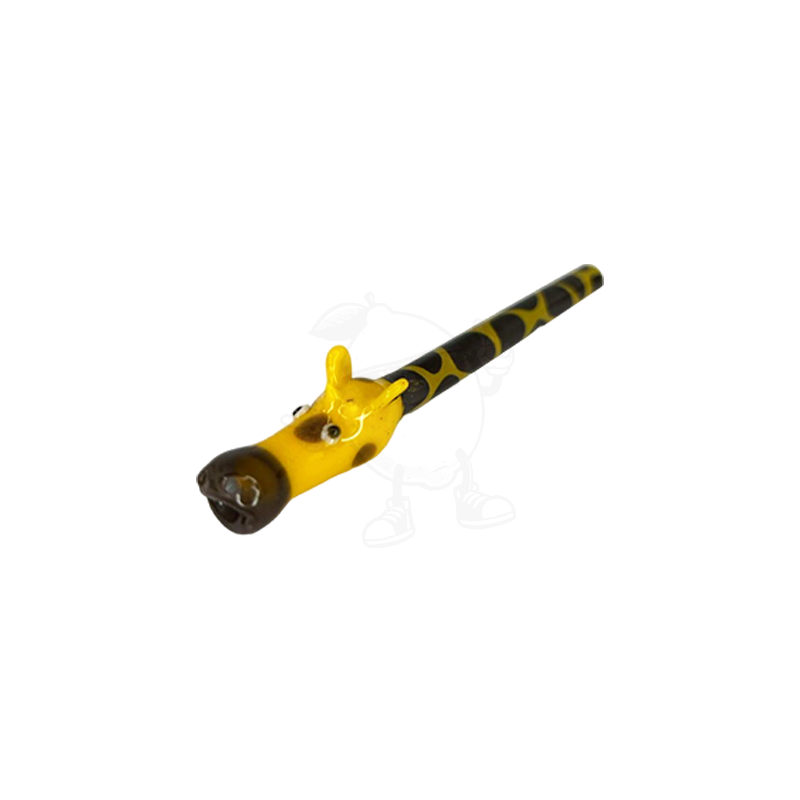 Piteira de vidro Girafa Lemon