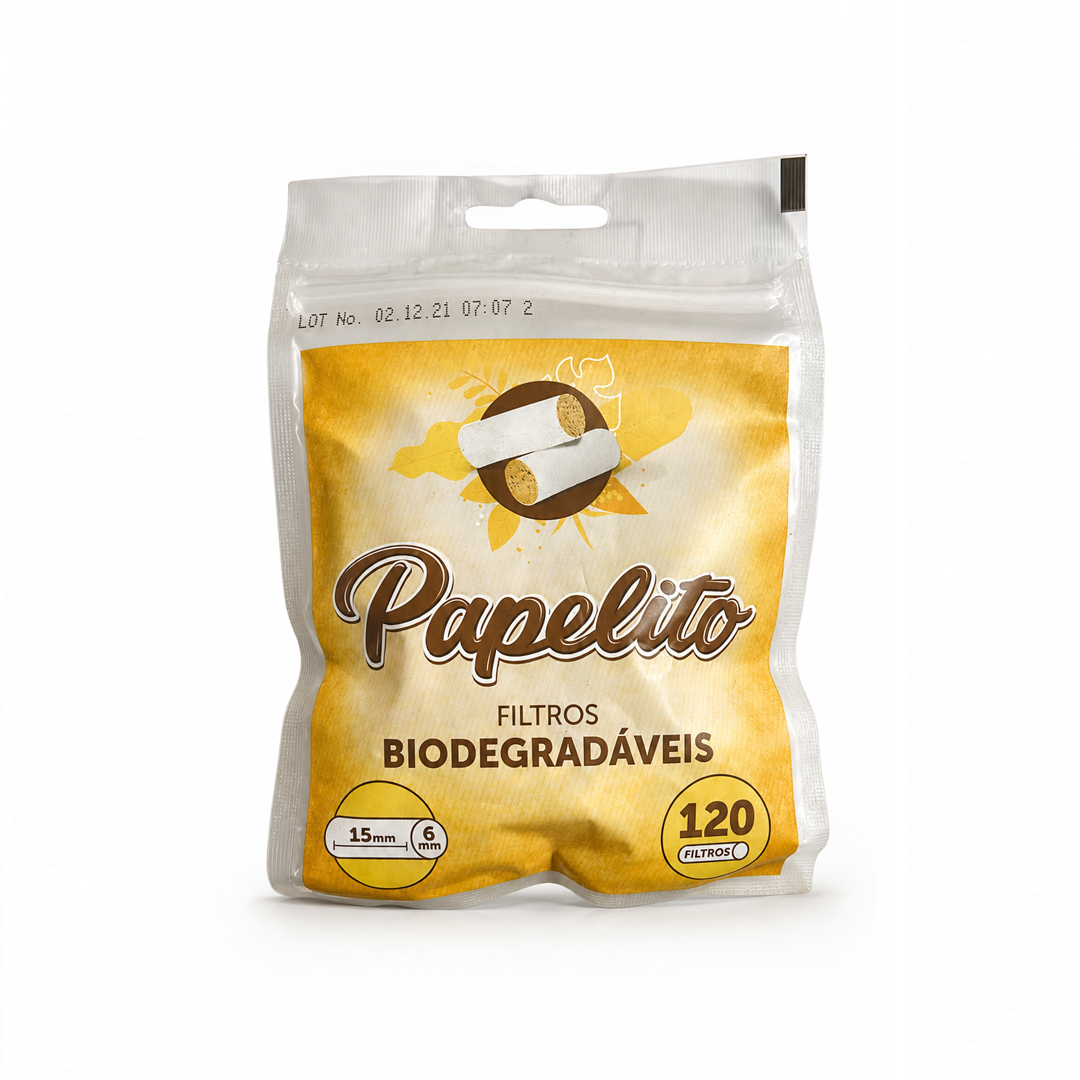 Filtro Papelito Biodegradável