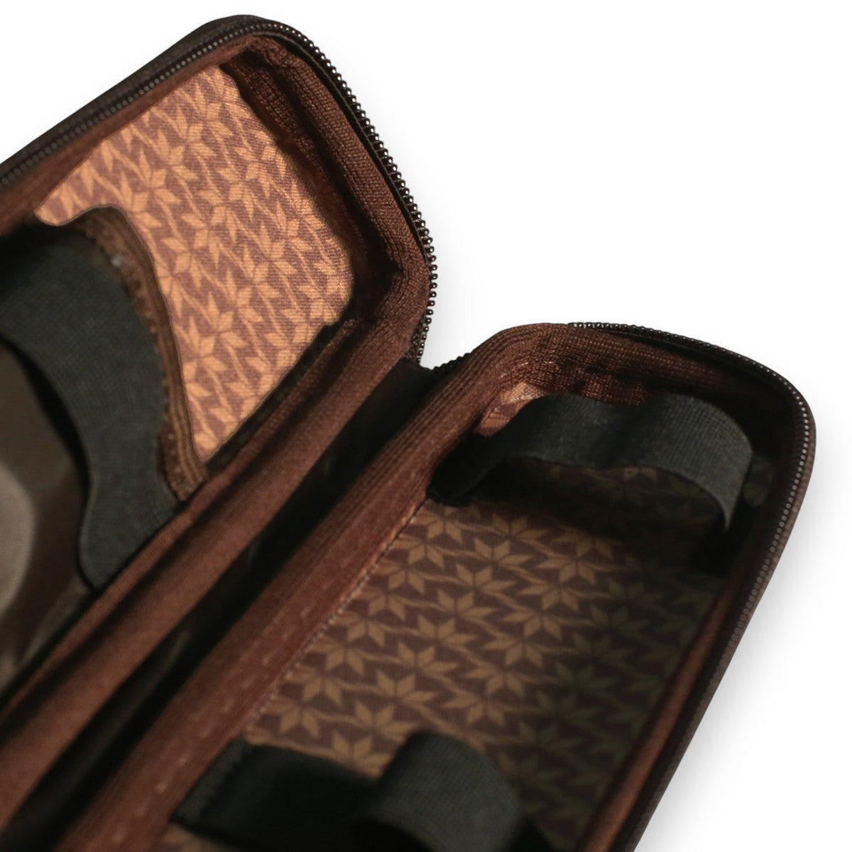 Case Puff Slim Marrom