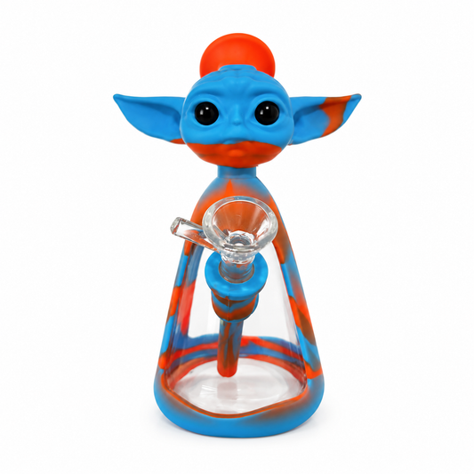 Bong de silicone Yoda 18CM
