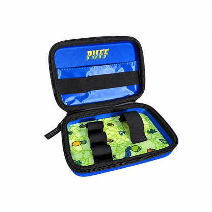 Case Puff Clássica Brasilidades Azul