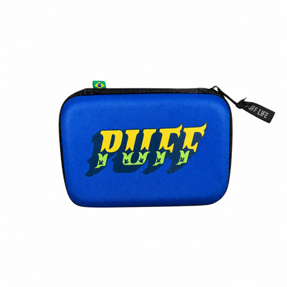 Case Puff Clássica Brasilidades Azul