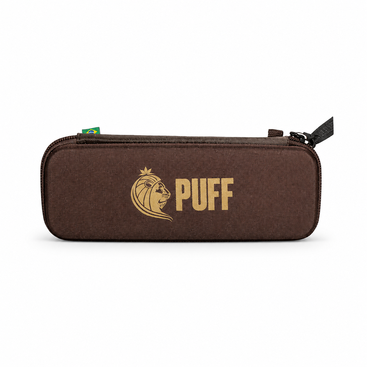 Case Puff Slim Marrom