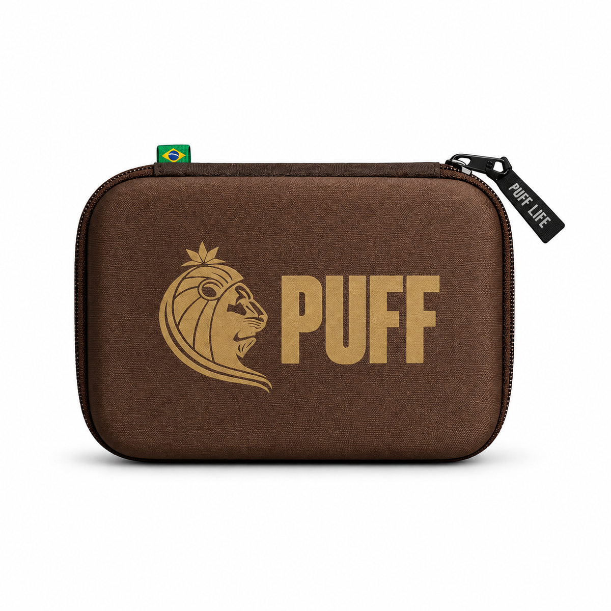 Case Puff Clássica Marrom