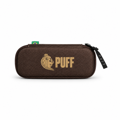 Case Puff Mini Marrom