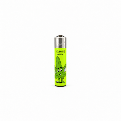 Isqueiro Clipper Leaf People Mini *avariado*