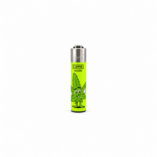 Isqueiro Clipper Leaf People Mini *avariado*