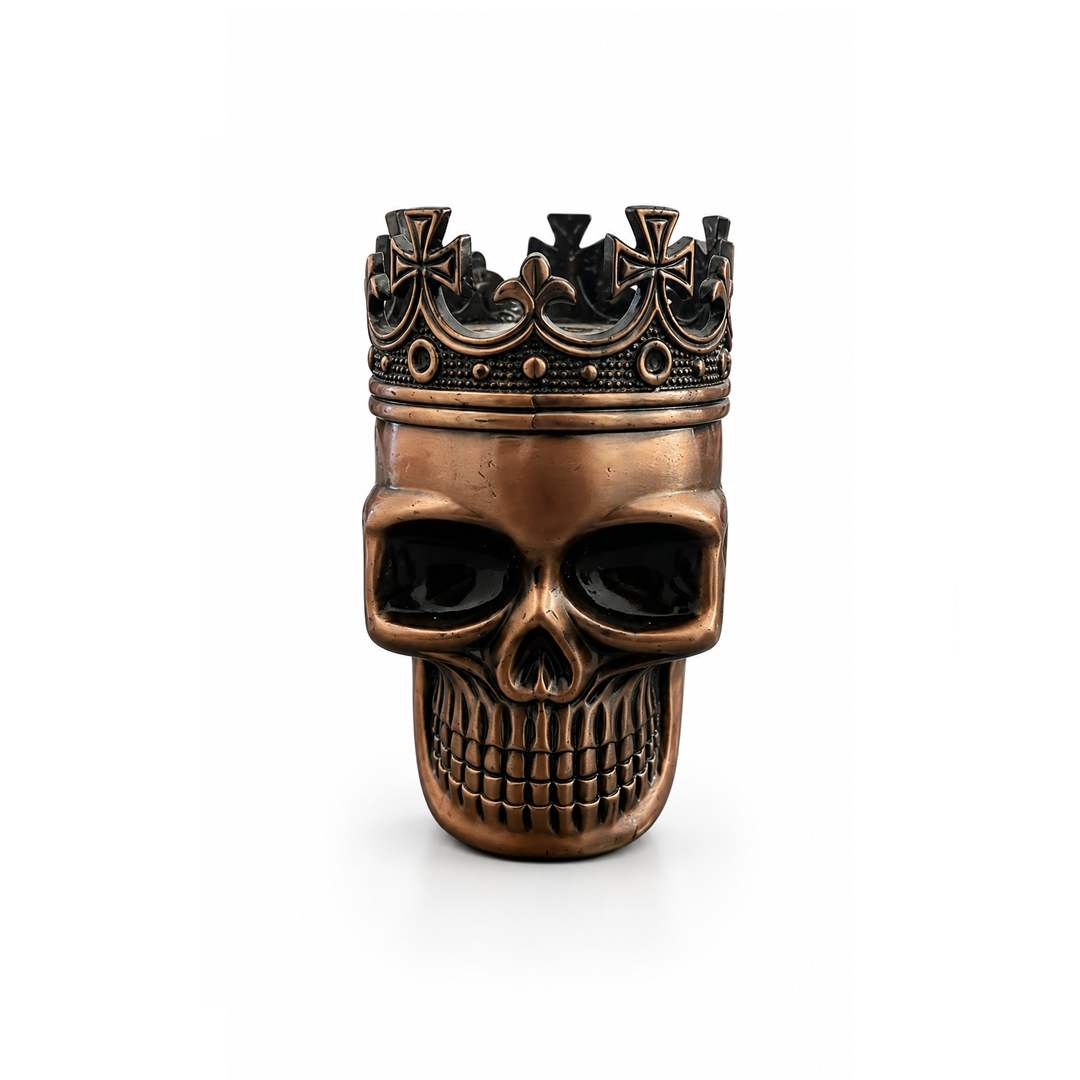 Dichavador Caveira Bronze 40MM