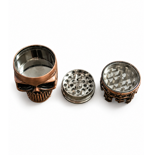 Dichavador Caveira Bronze 40MM