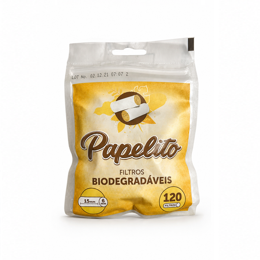 Filtro Papelito Biodegradável