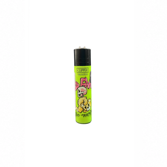 Isqueiro Clipper Bear Skulls Grande