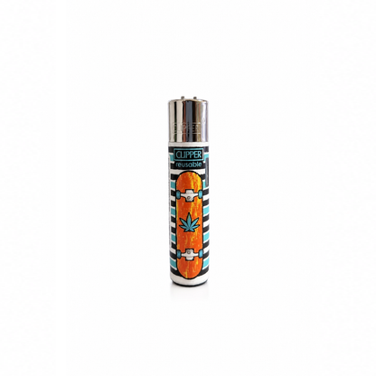 Isqueiro Clipper Weed Boarding Grande