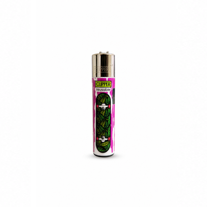 Isqueiro Clipper Weed Boarding Grande