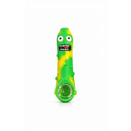 Pipe de Silicone Pickles Colorido 12 CM