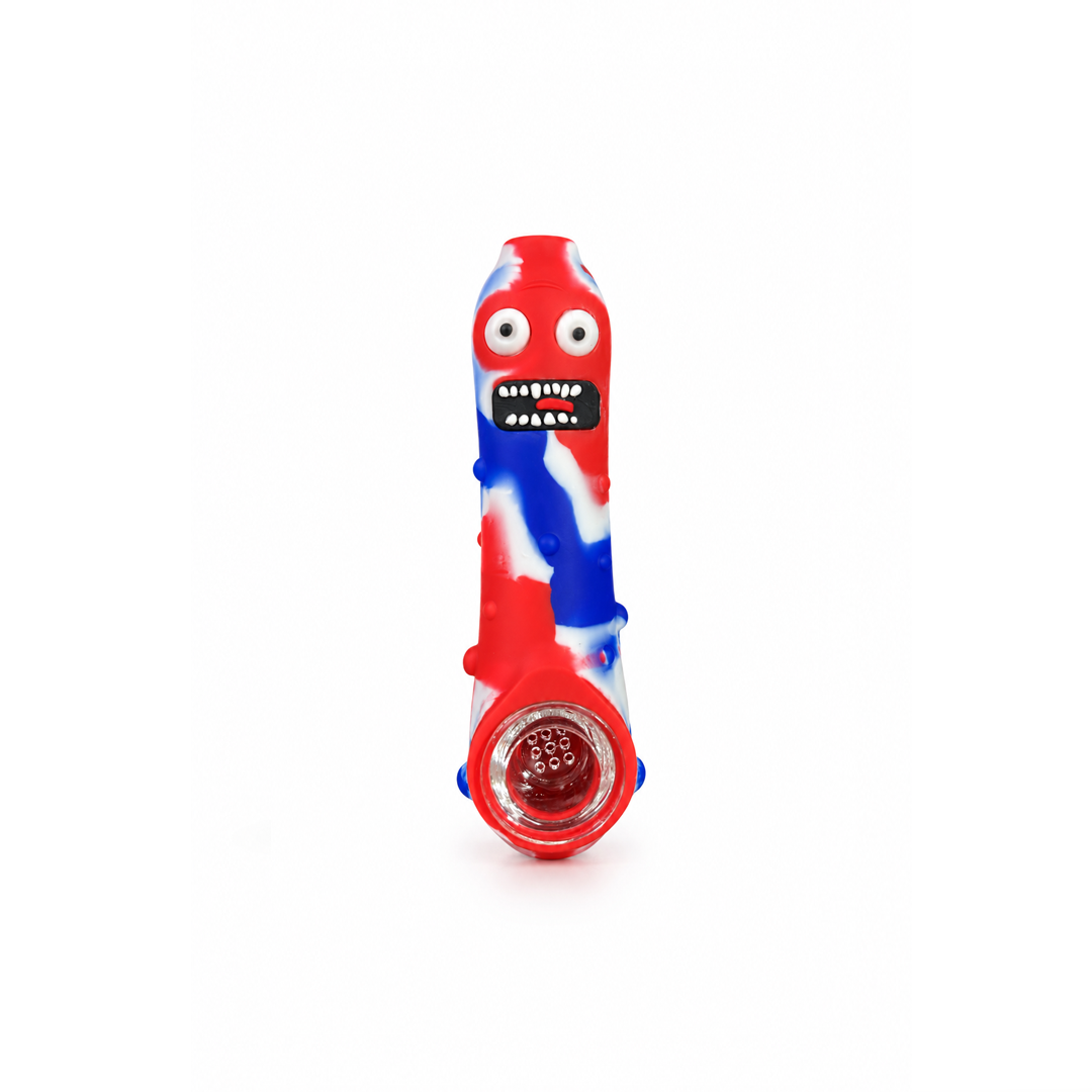 Pipe de Silicone Pickles Colorido 12 CM