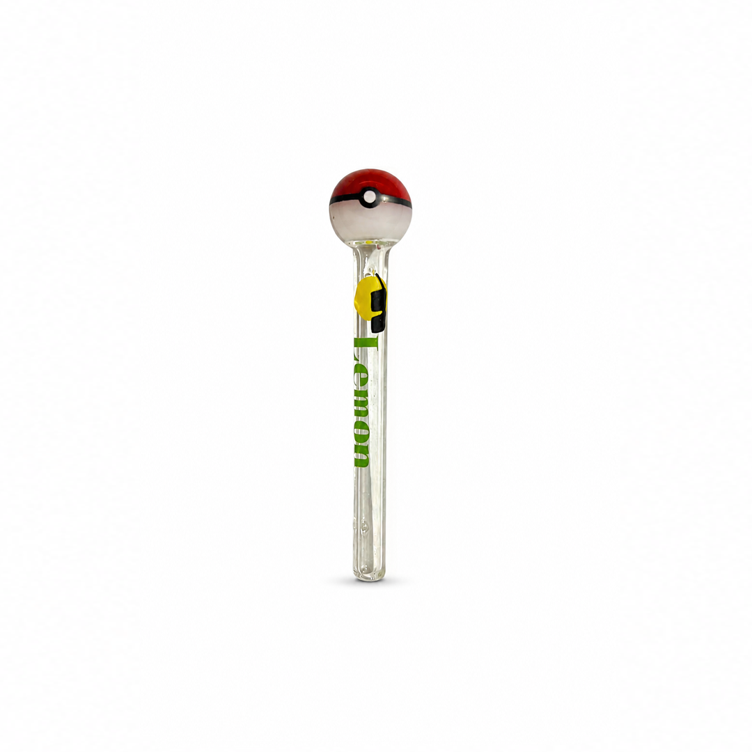 Piteira de Vidro Lemon Pokebola
