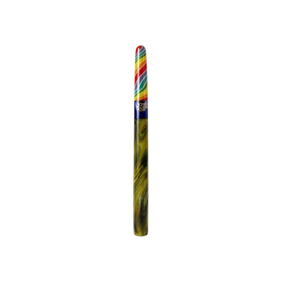Piteira de Vidro Ice Flakes Rainbow 7MM