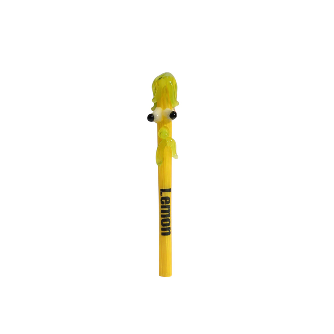 Piteira de Vidro Lemon Bigode