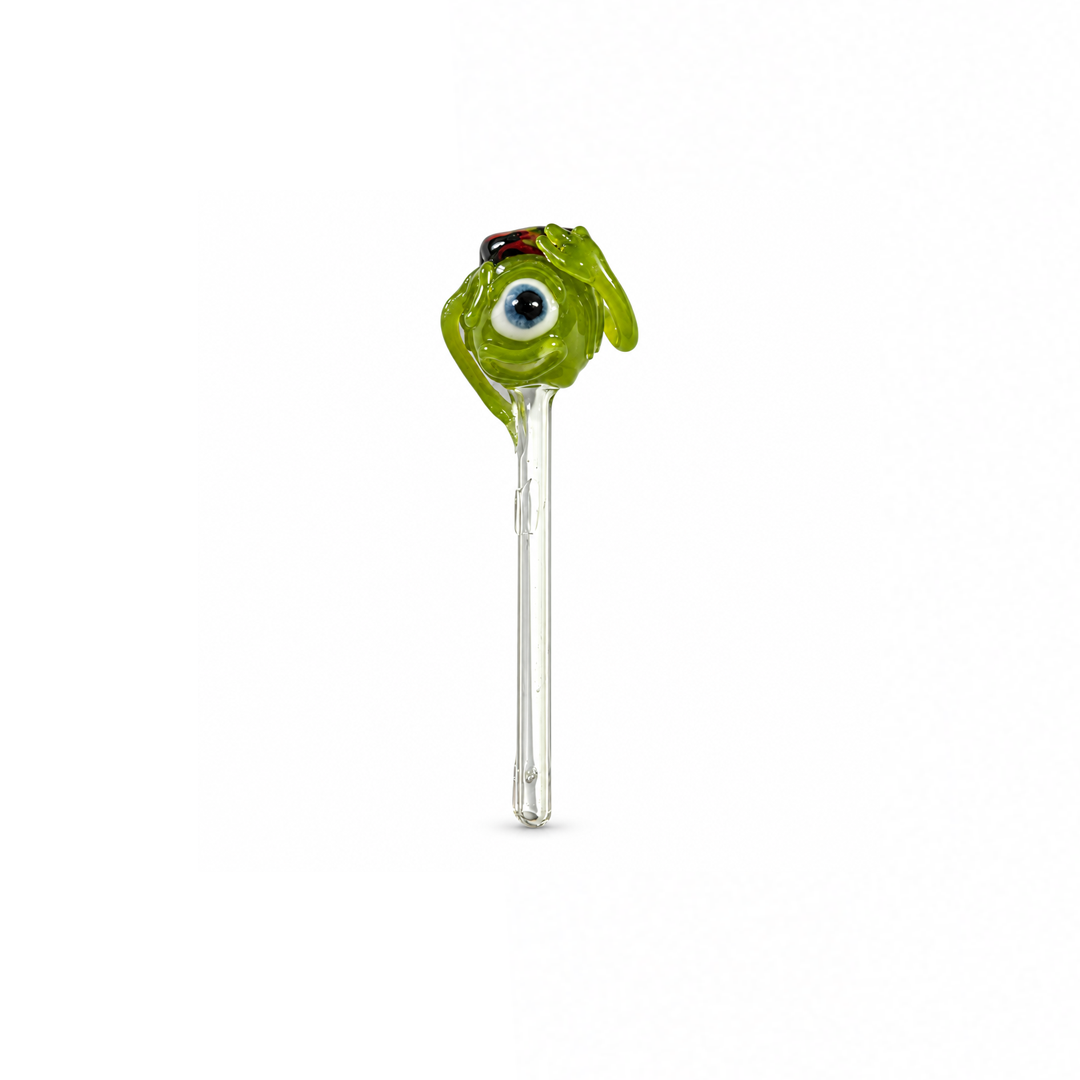Piteira de Vidro Lemon Mike Wazowski *Avariada*